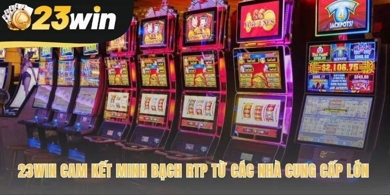 Chỉ số RTP được đảm bảo bởi các nhà cung cấp uy tín