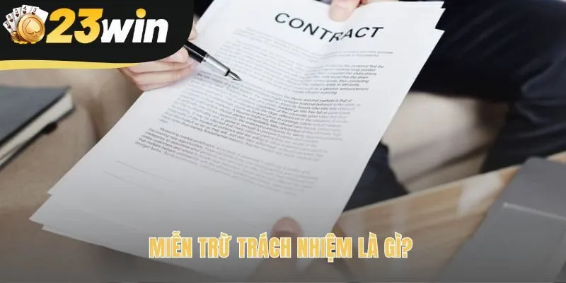 Miễn trừ trách nhiệm phân bổ rủi ro công bằng giữa các bên